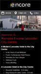 Mobile Screenshot of leicestercitycentrehotel.com